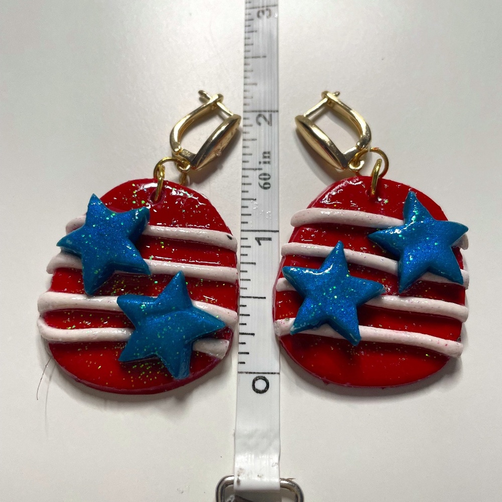 4th of July collection of polymer clay